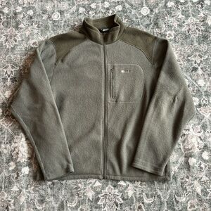 Vintage 2000’s Olive Green Fleece Jacket